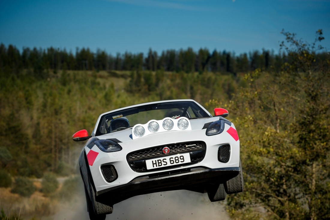 Jaguar F-Type Rally Car