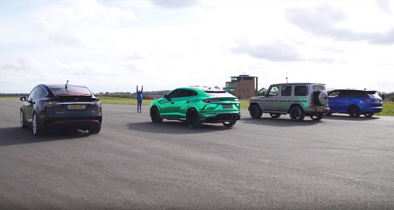 Model X-Urus-G63-RR Sport-drag race
