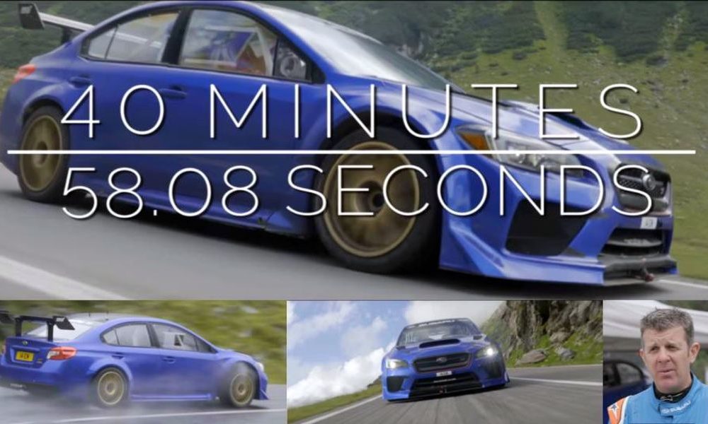 Subaru WRX STI Type RA Time Attack Takes on the Transfagarasan Highway