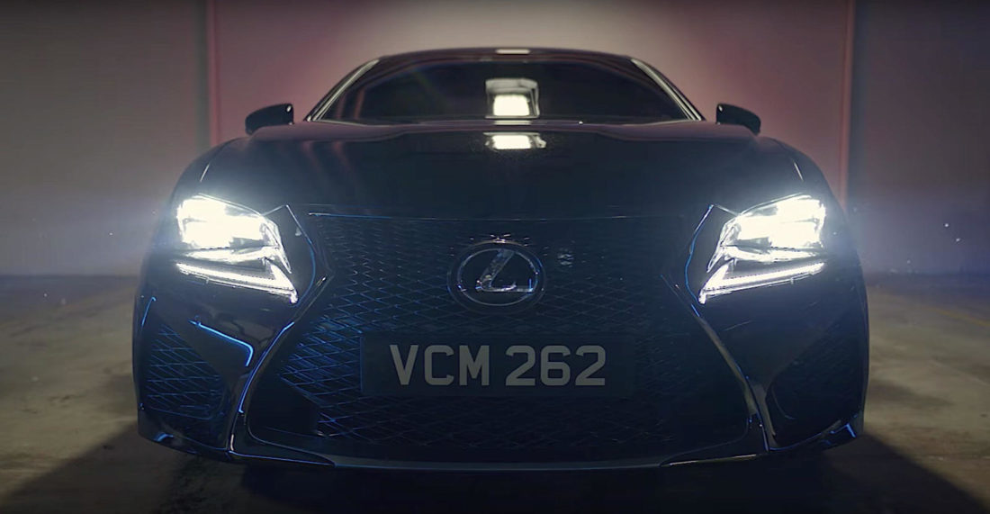 Lexus RC F Men in Black International