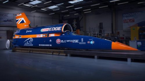 Project Bloodhound SS Speed Record Car
