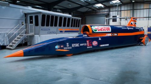 Project Bloodhound SS Speed Record Car