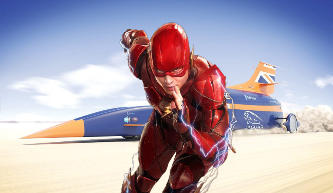 Project Bloodhound SS Speed Record Car