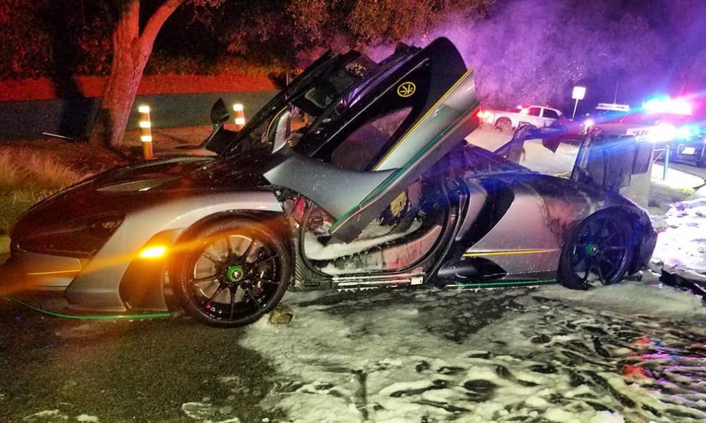 Salomondrin’s McLaren Senna Detroyed in a Fire ahead of New Year’s Eve
