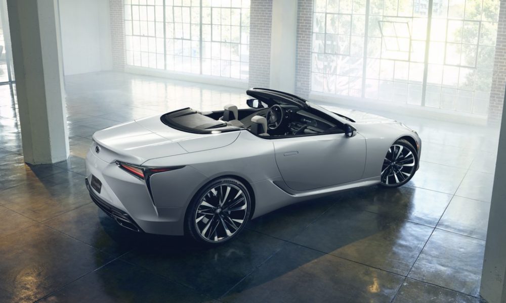 2019 Detroit Auto Show: Lexus LC Convertible Concept Revealed