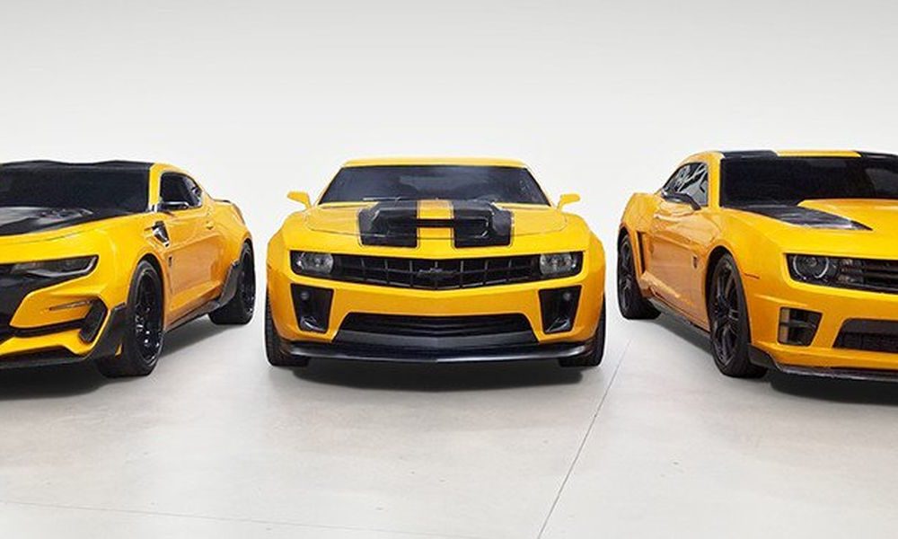 4 Transformers Bumblebee Camaros to be Auctioned off this Month!