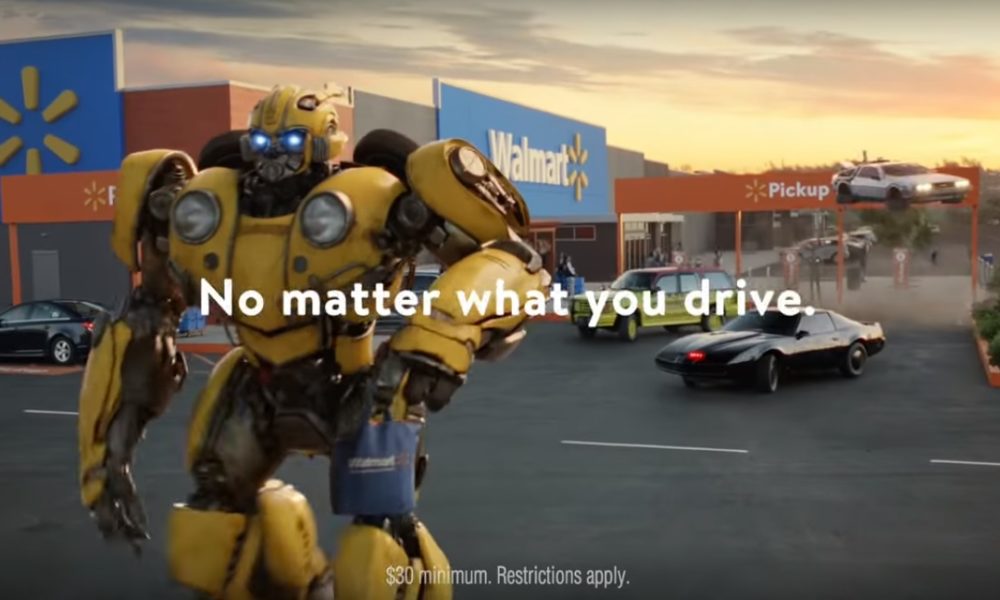 Batmobile to Bumblebee, the Walmart Commercial is Packed with Movie Cars!