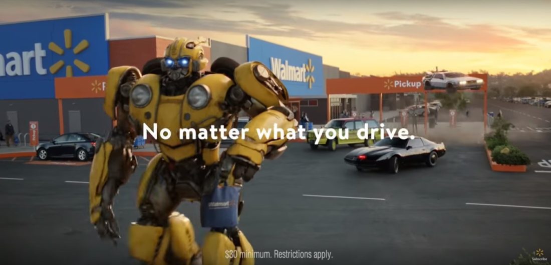 Walmart Grocery Pickup Movie Cars