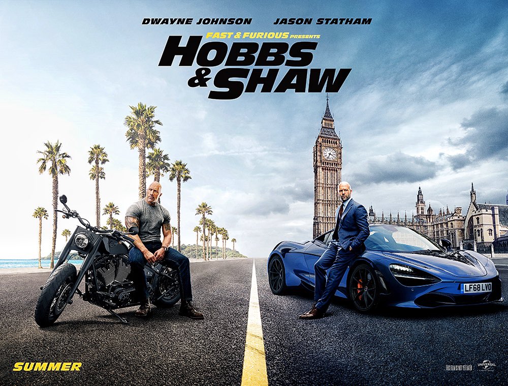 Fast and Furious Presents Hobbs and Shaw Poster