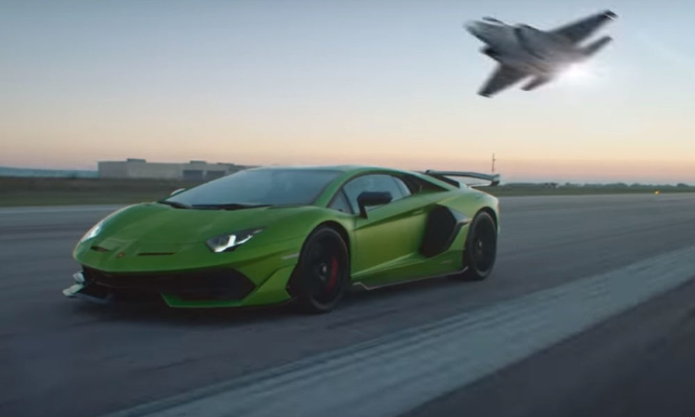 Badass Lamborghini Aventador SVJ Promo Video Compares it to a Fighter Jet