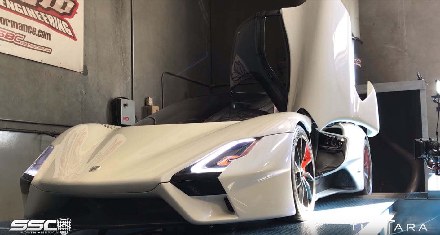 SSC Tuatara-dyno run