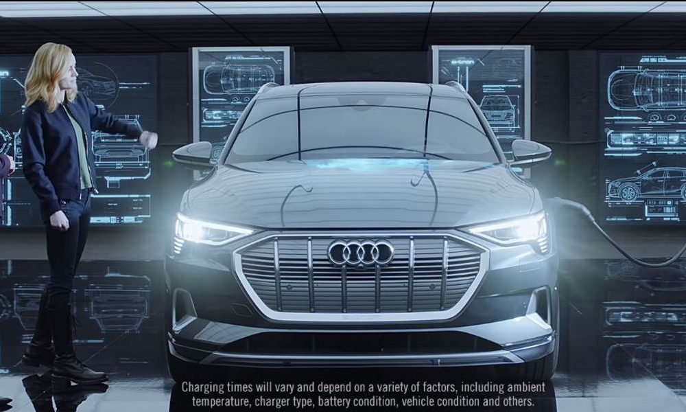 Audi Avengers Endgame Promo stars Captain Marvel, e-Tron Sportback and Goose