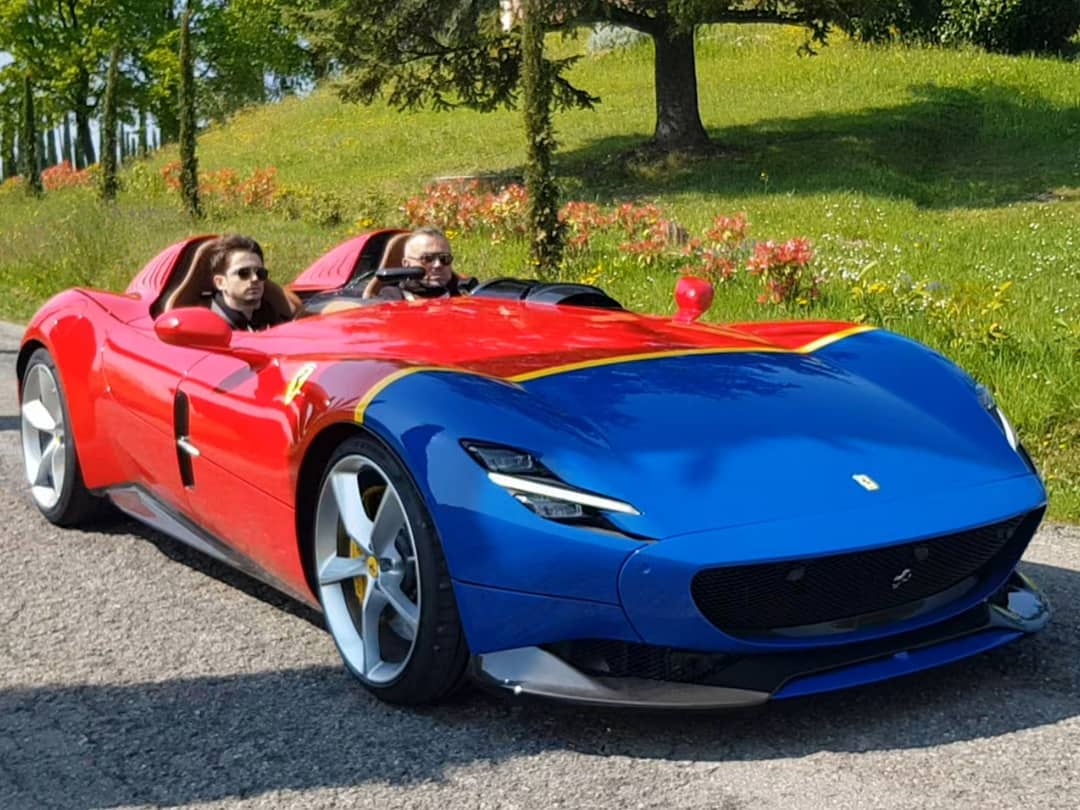 Charles Leclerc-Ferrari Monza SP2