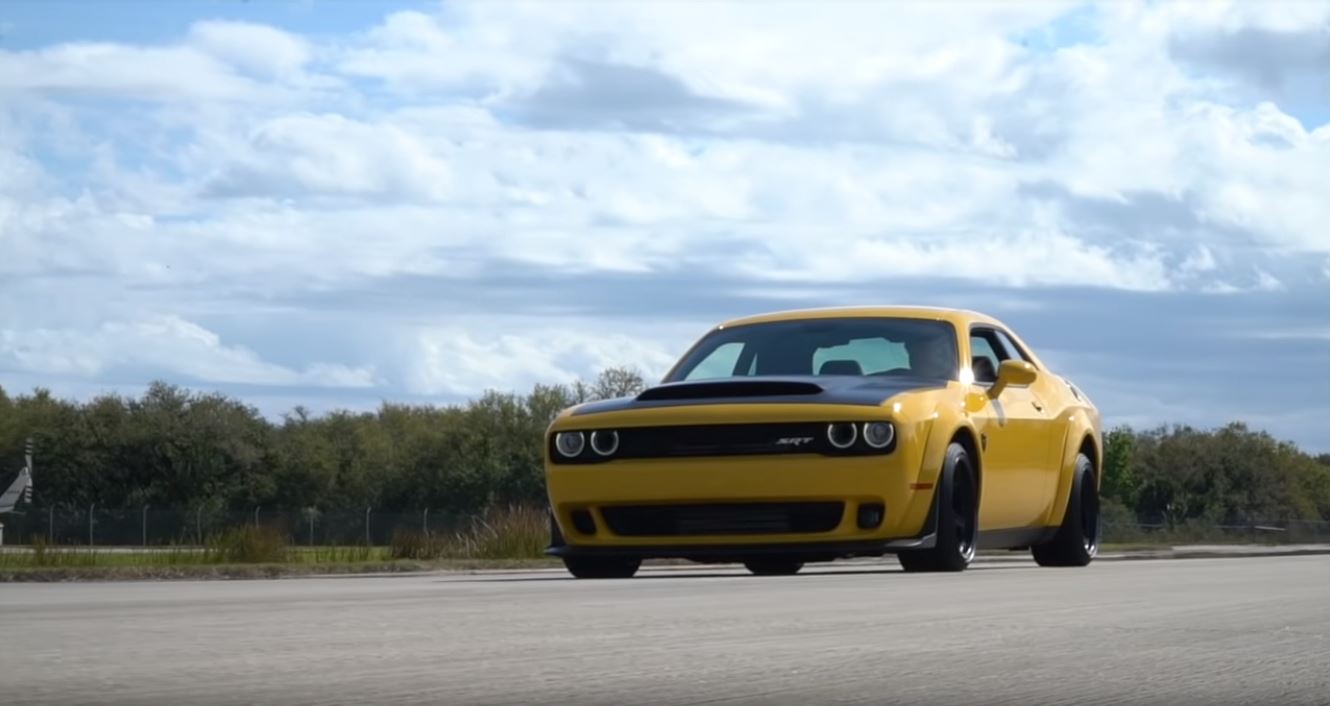 Dodge Demon-top-speed-run