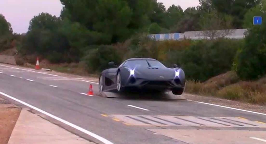 Koenigsegg Regera-crash test