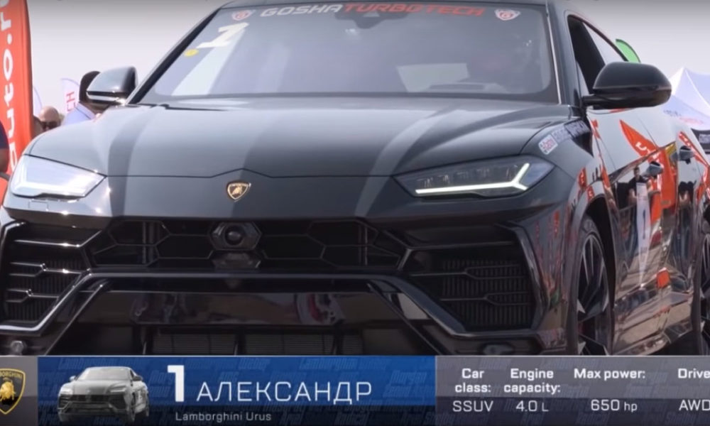 What Happens when a Lamborghini Urus Drag Races a Porsche Cayenne Turbo?