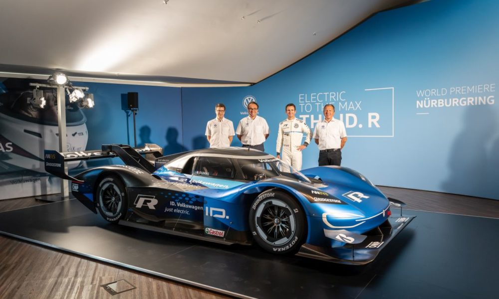 Volkswagen ID. R Electric Race Car Gunning for the Nurburgring Lap Record