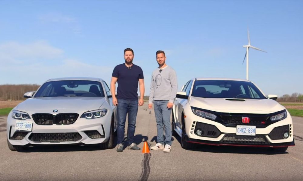 Throttle House compares Honda Civic Type R with BMW M2 Competition
