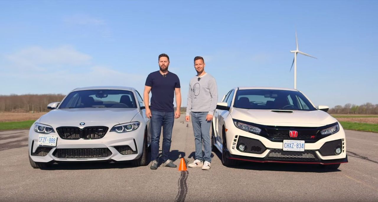 Honda Civic Type R vs BMW M2 Competition