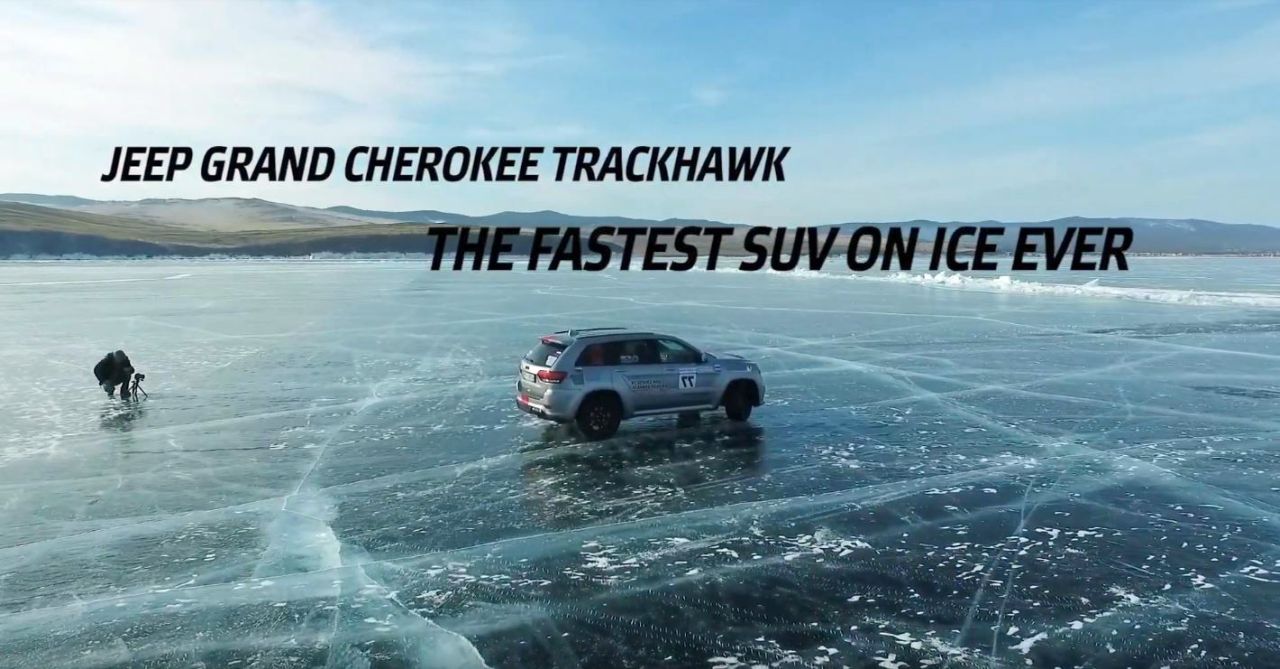 Jeep Grand Cherokee Trackhawk-fastest SUV on ICE