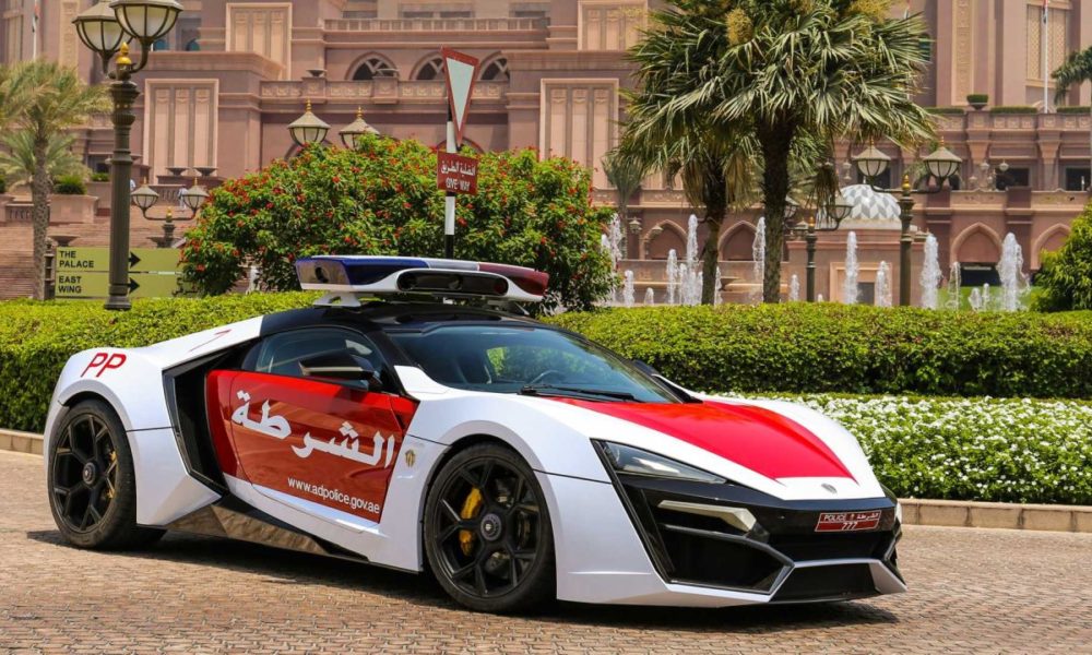 Pull Over Now! W Motors Lykan HyperSport joins Abu Dhabi Police Force