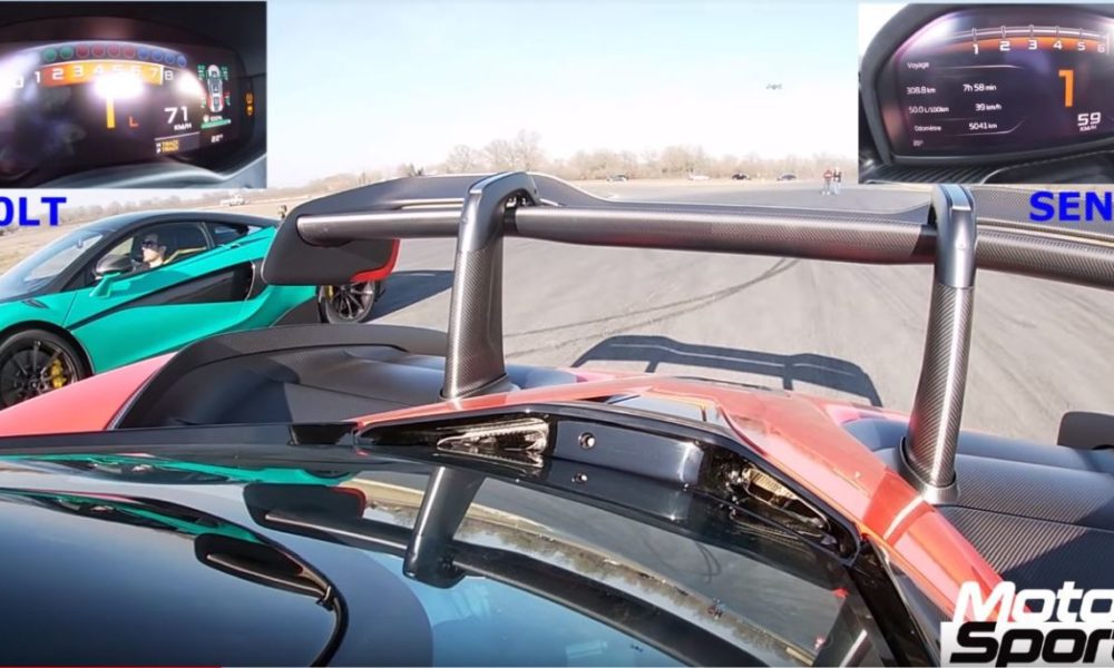 Sibling Rivalry: McLaren 600LT battles McLaren Senna in a Drag Race