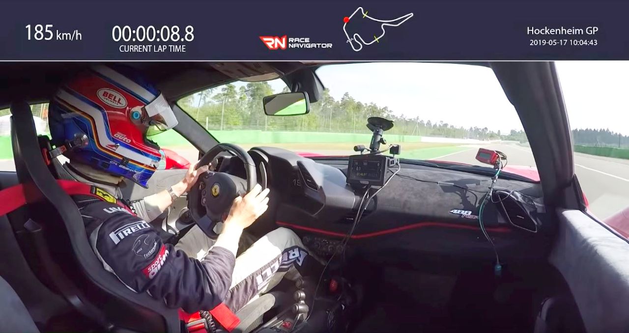 Ferrari 488 Pista-Hockenheim-lap-record-Sport-Auto