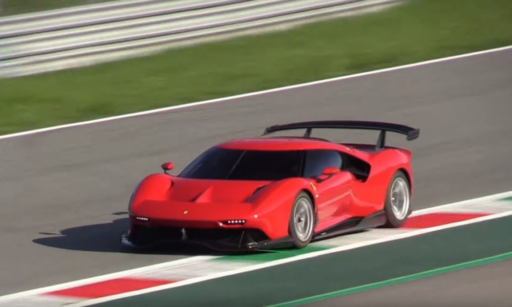 One-off Ferrari P80/C Spotted at Monza Circuit