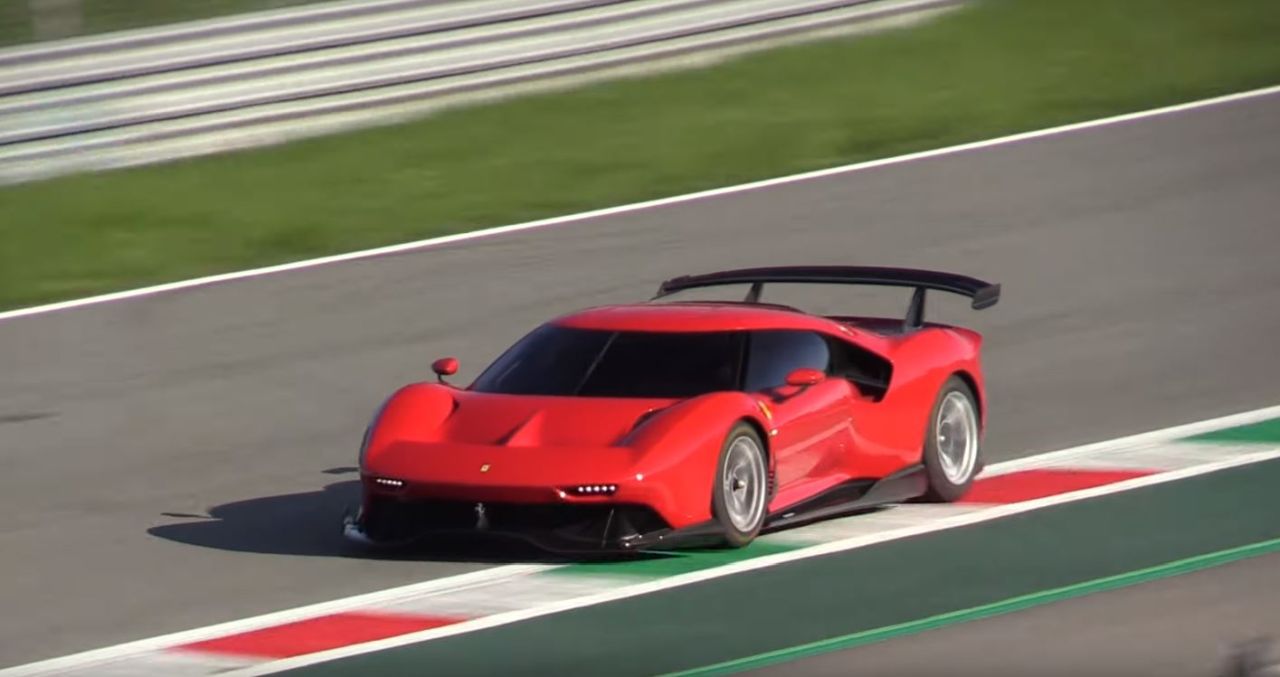 Ferrari P80-C-Monza Circuit