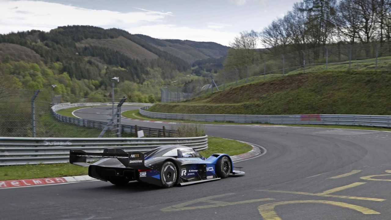 Volkswagen ID. R electric race car-Nurburgring EV lap record-1