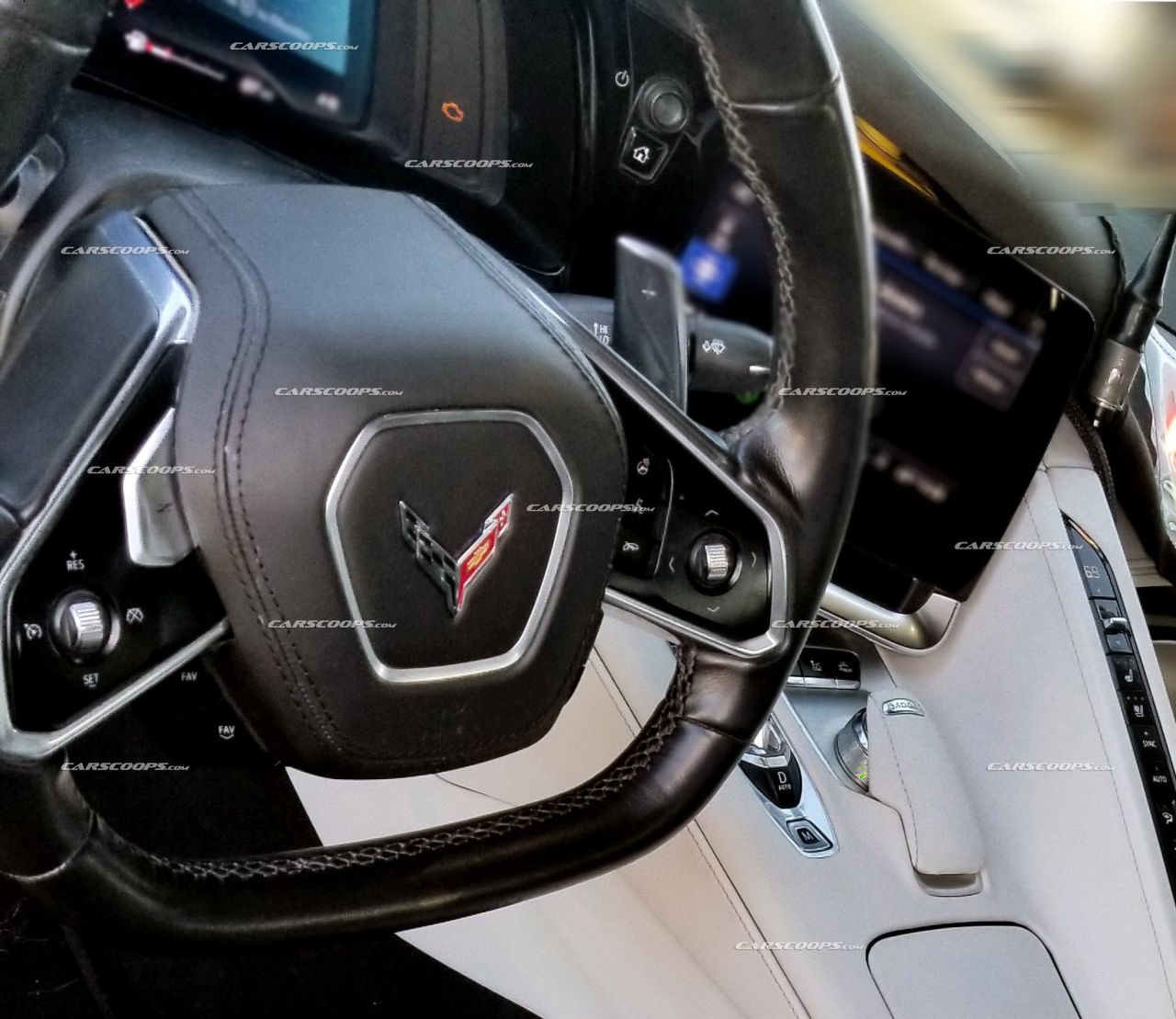2020 Chevrolet Corvette C8-interior-dashboard-steering-wheel-3