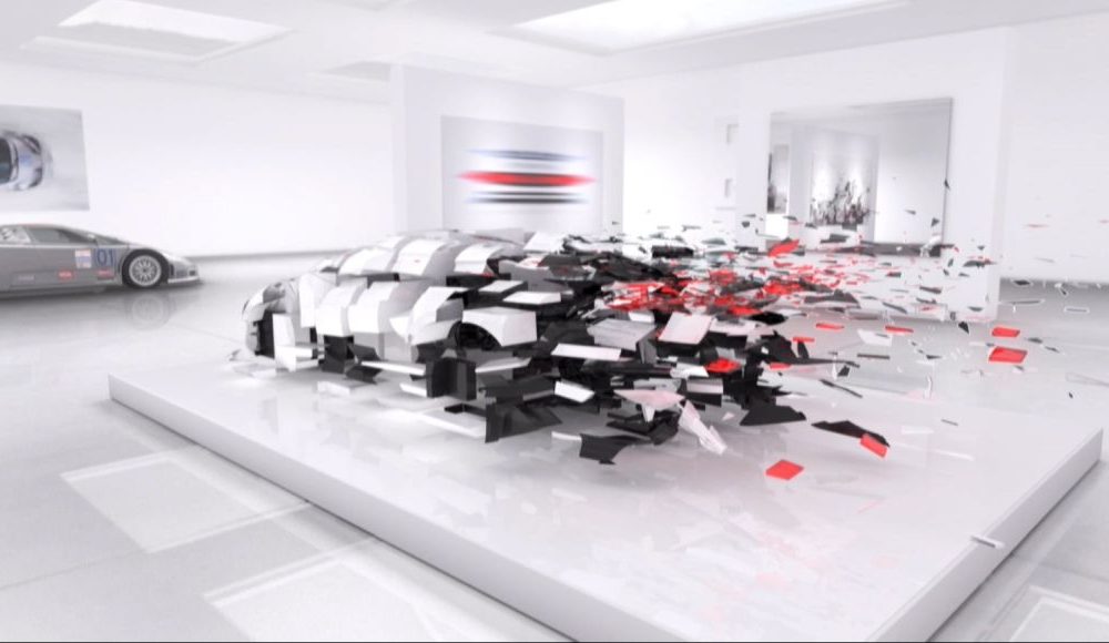 First Official Teaser of the Bugatti EB110 Tribute car is out!