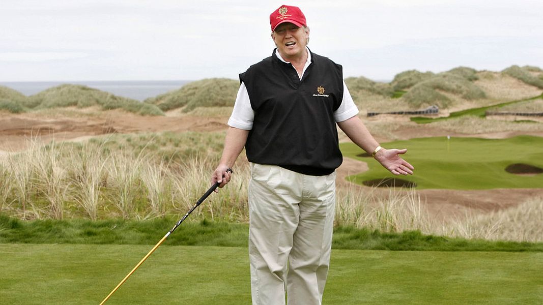 Donald Trump-Golf