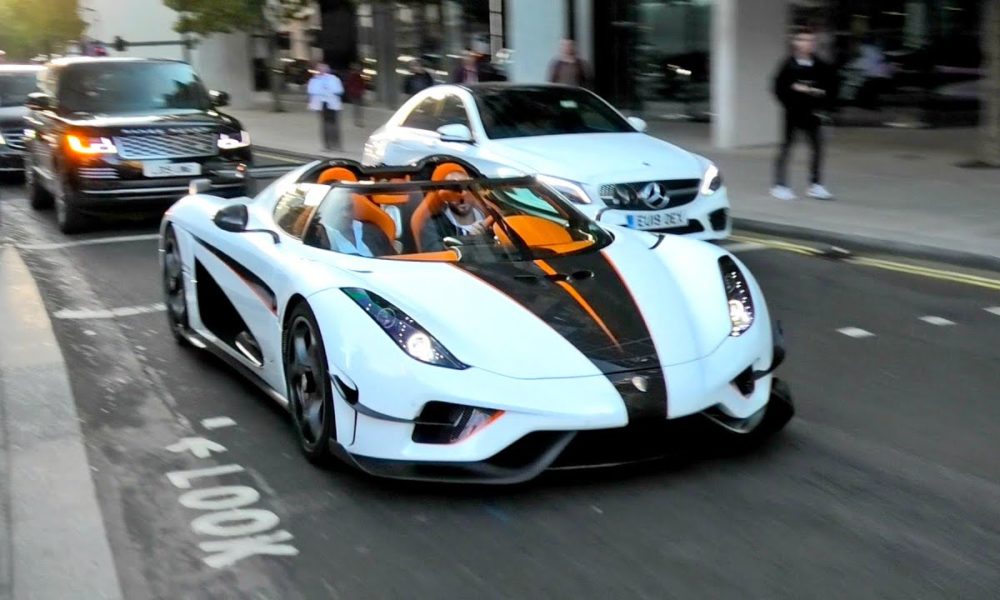 The First Koenigsegg Regera in London comes from Saudi Arabia