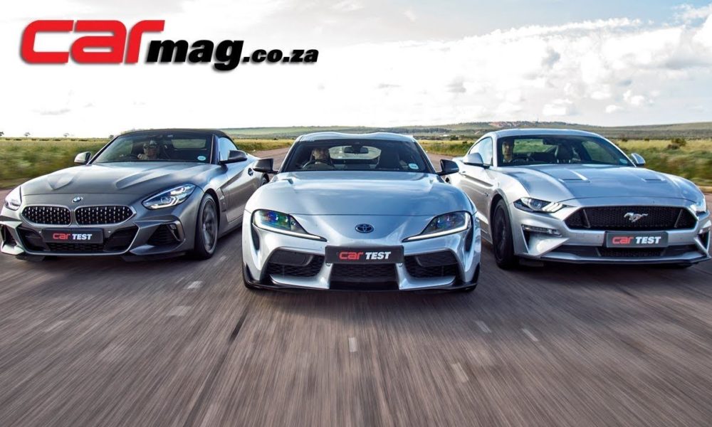 3-Way Drag Race: Can Ford Mustang GT beat Toyota GR Supra and BMW Z4?