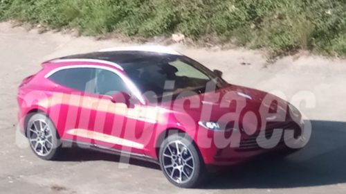 2020 Aston Martin DBX-leaked-spy-images-3