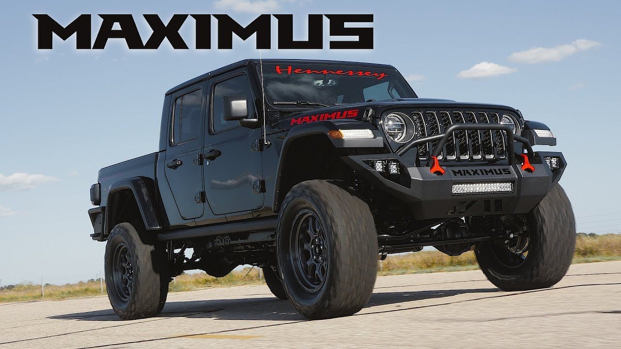 Hennessey Maximus-Jeep Gladiator-SEMA-1