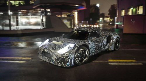 Maserati mid-engine super sports car prototype-3