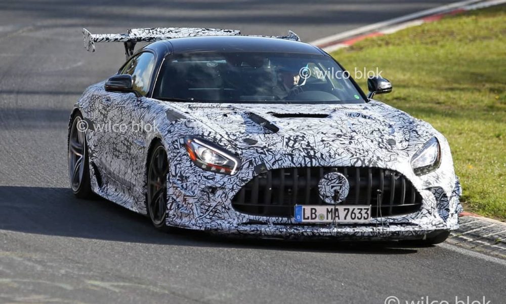 Mercedes-AMG GT Black Series Spotted with new Grille