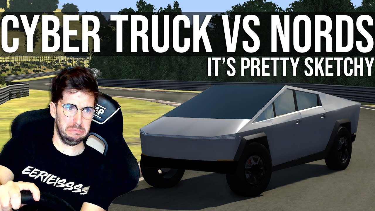 Tesla Cybertruck-Nurburgring-BeamNGDrive