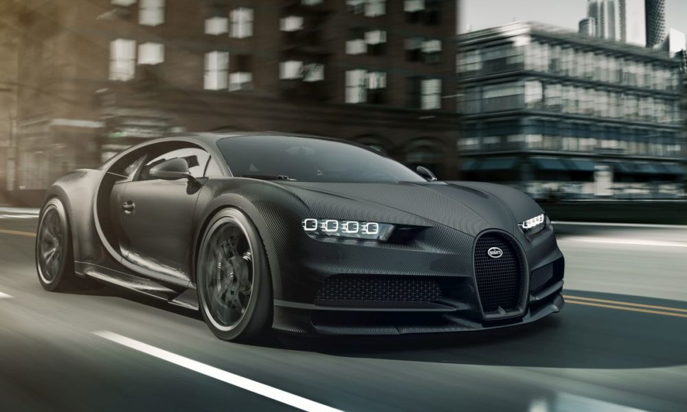 All-Black Bugatti Chiron Noire Special Edition Revealed
