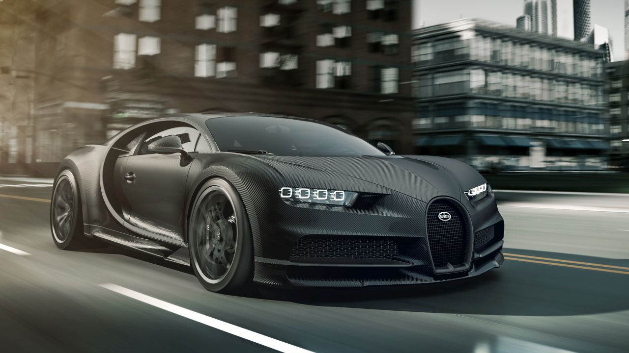 All-Black Bugatti Chiron Noire Special Edition-1