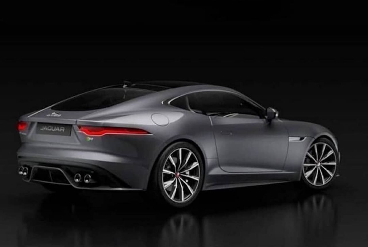 Jaguar F-Type facelift-coupe-convertible-leaked-images-2