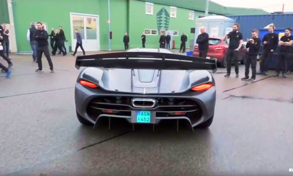 First Test Drive of the Koenigsegg Jesko Prototype