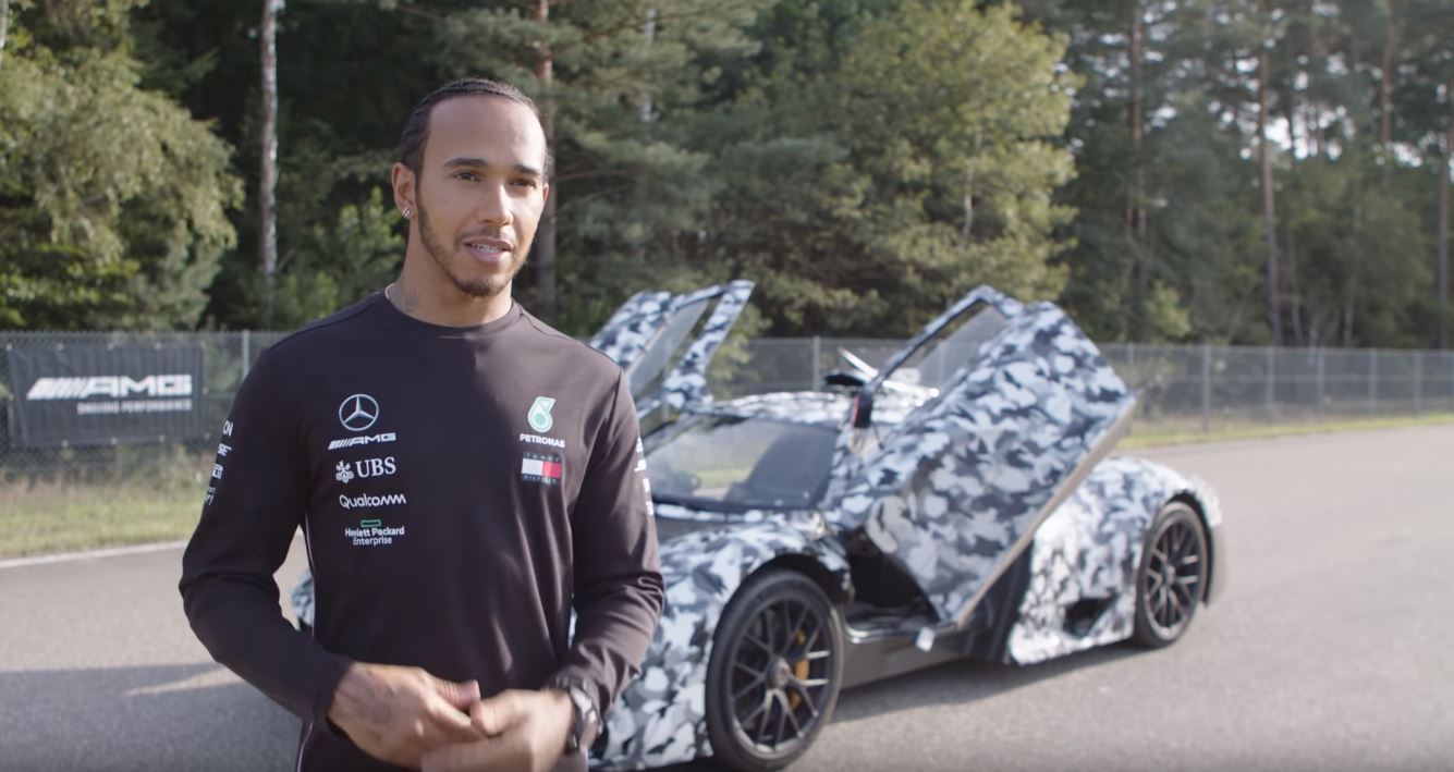 Lewis Hamilton-Mercedes-AMG One Hypercar