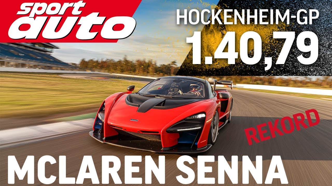 McLaren Senna-Hockenheim-lap record