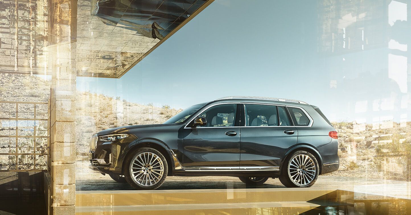 BMW X7 privacy glass