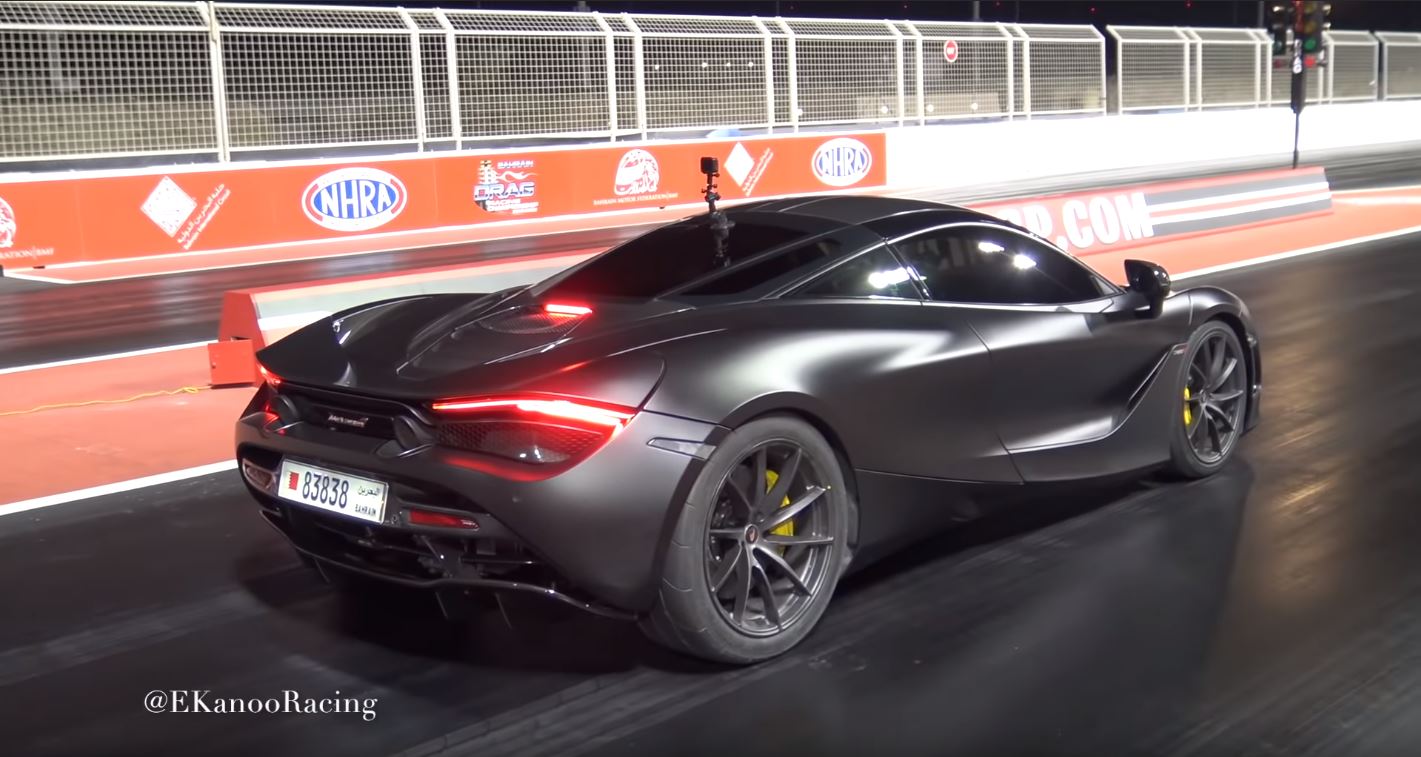EKanoo Racing McLaren 720S Quarter mile Record