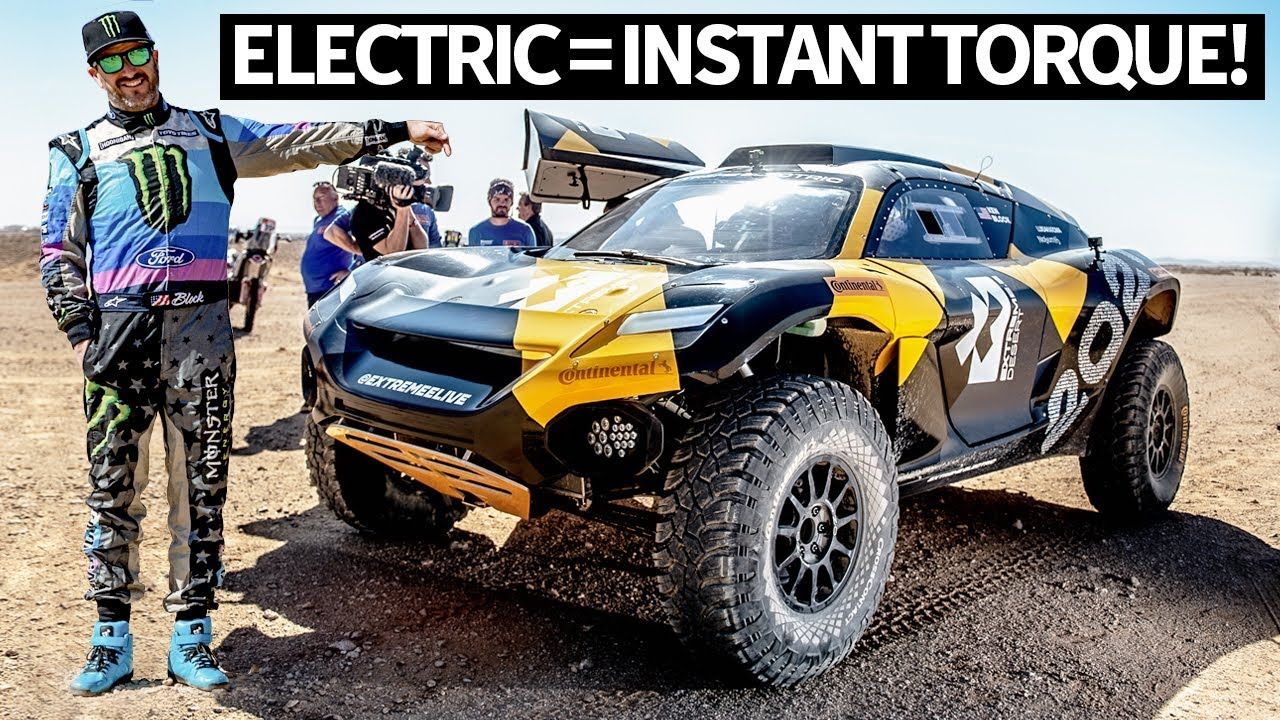 Ken Block-Electric Race Car-Dakar Rally