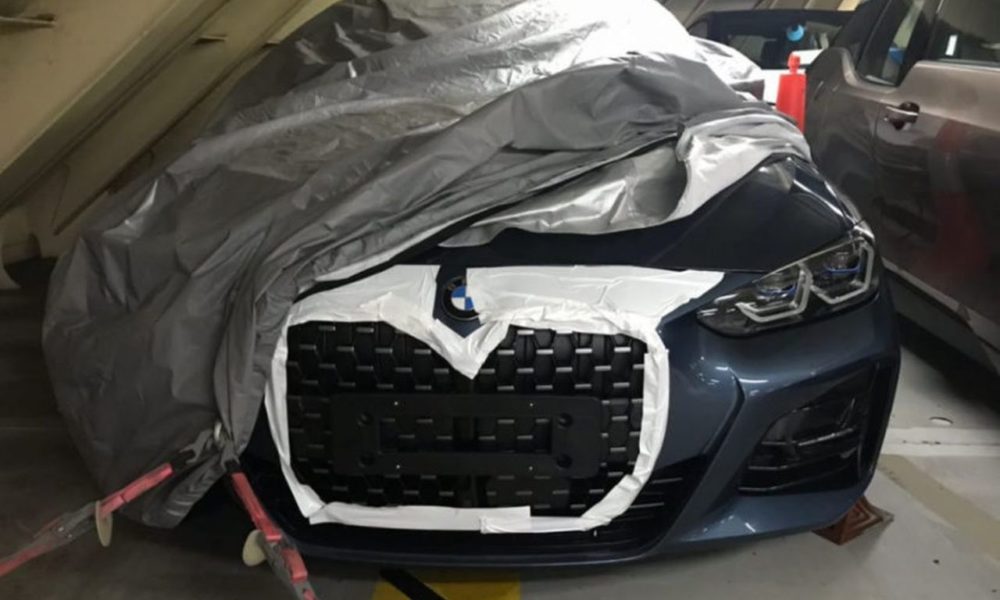 2021 BMW 4 Series Coupe shows off its grille in leaked images